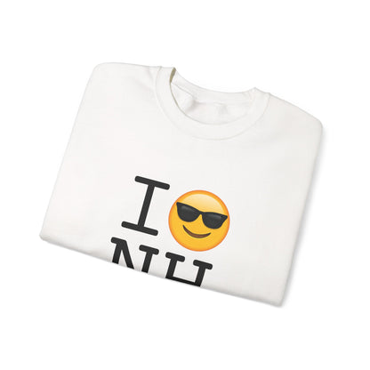 "I'm Cool with New Hampshire" Sweatshirt