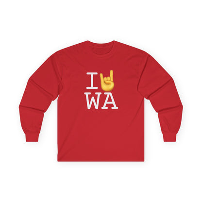 "I Rock On with Washington" Long Sleeve Shirt