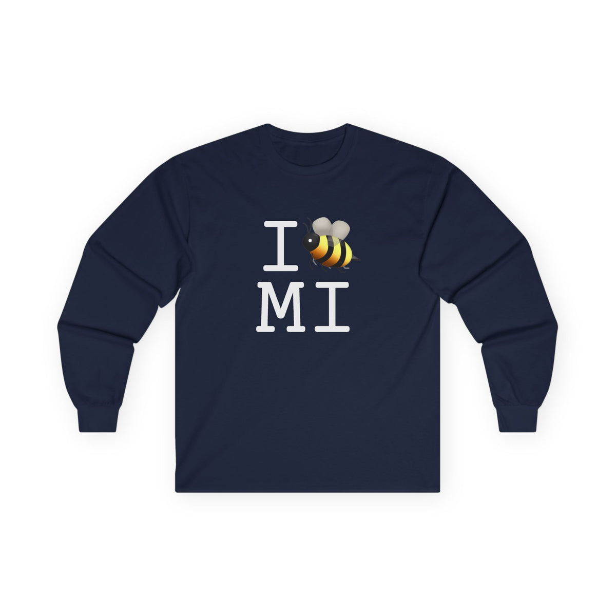 "I Bee in Michigan" Long Sleeve Shirt