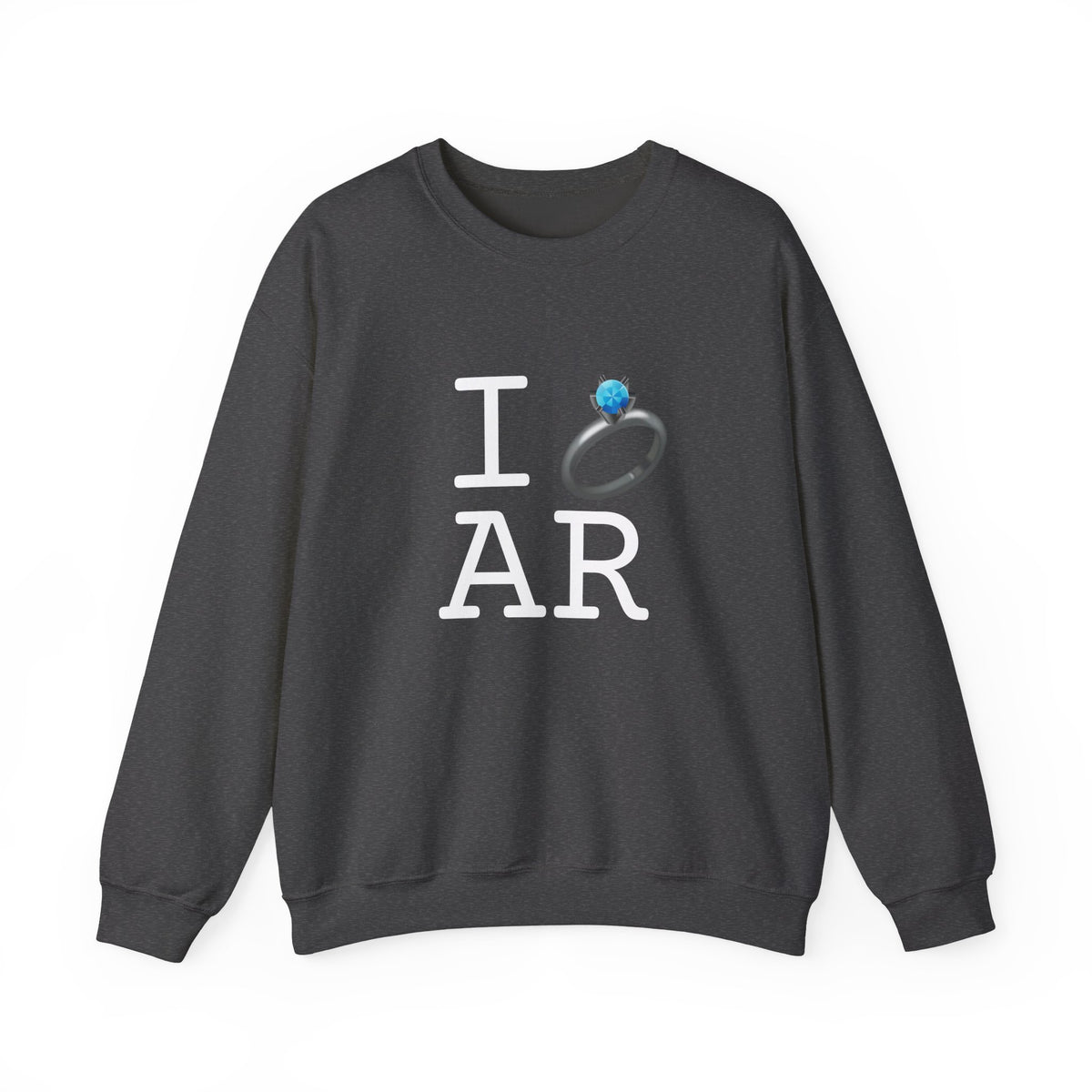"I'm Married to (Diamond Ring) Arkansas" Sweatshirt
