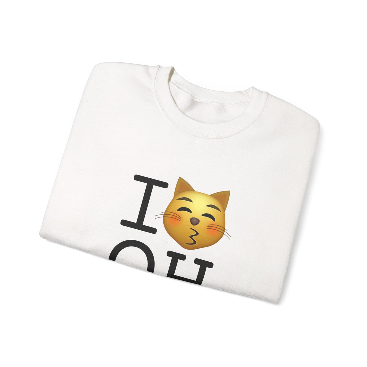 "I'm a Kissing Cat toward Ohio" Sweatshirt