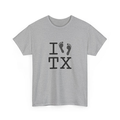 "I leave Footsteps in Texas" Tee