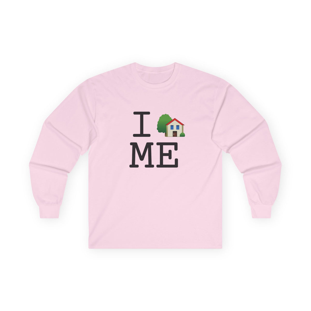 "I'm Home in Maine" Long Sleeve Shirt