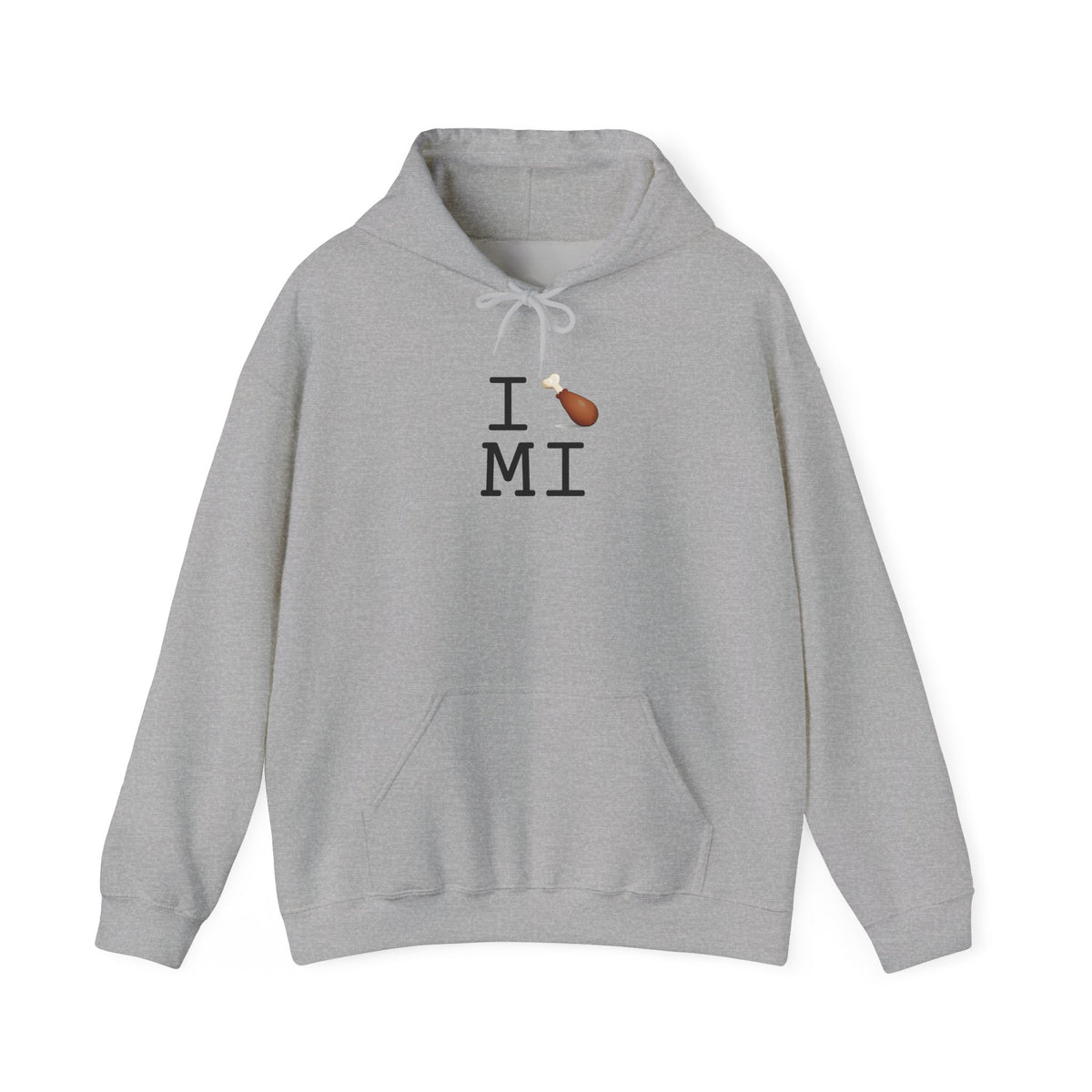 "I Chicken Drumstick Michigan" Hoodie
