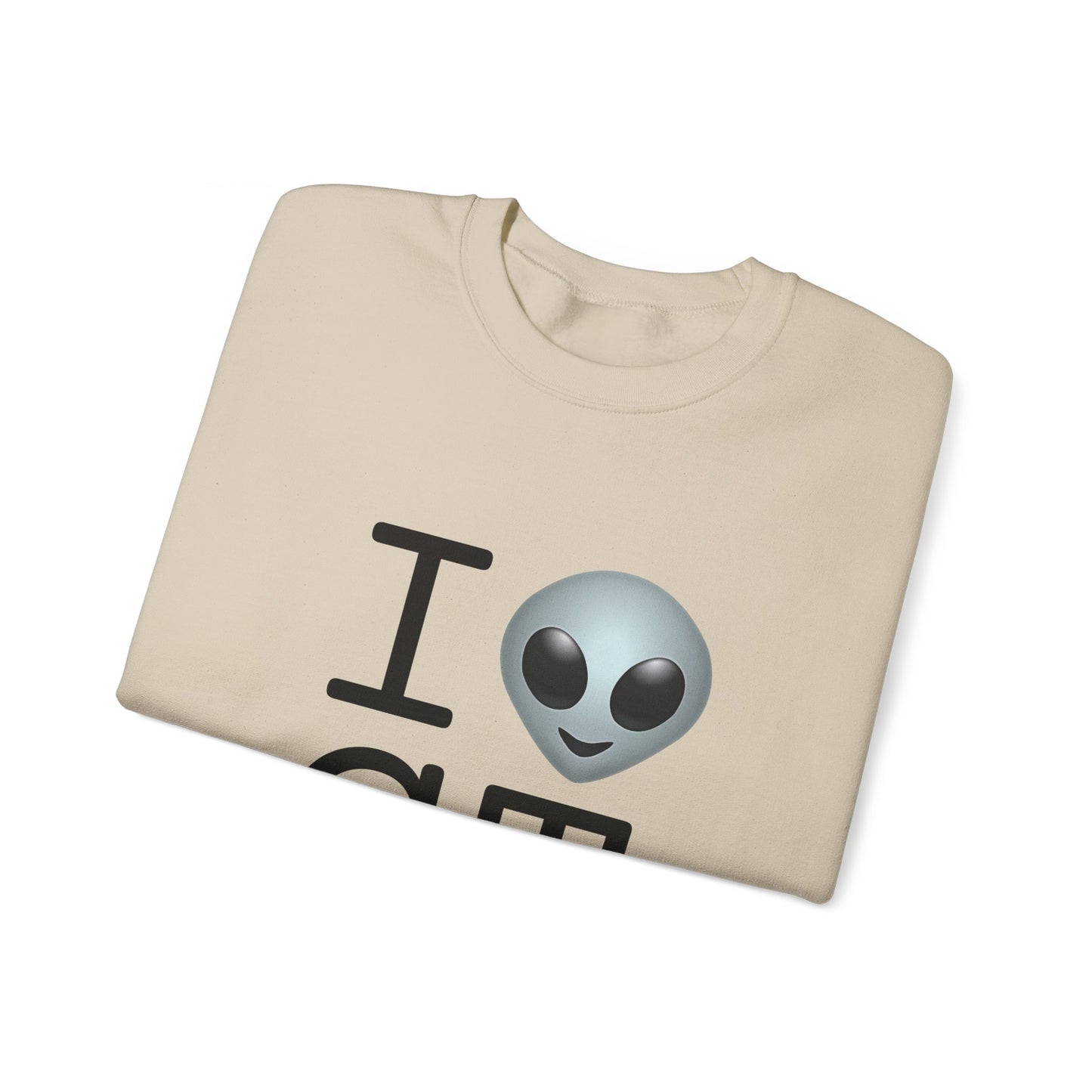 "I Feel Alien in Connecticut" Sweatshirt