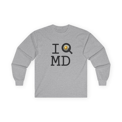 "I Cook in Maryland" Long Sleeve Shirt