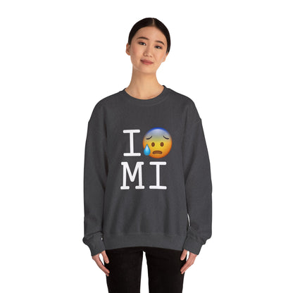 "I'm Anxiously Sweating in Michigan" Sweatshirt