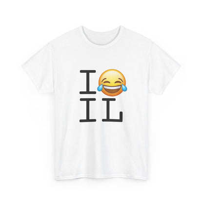 "I'm Laughing at Illinois" Tee