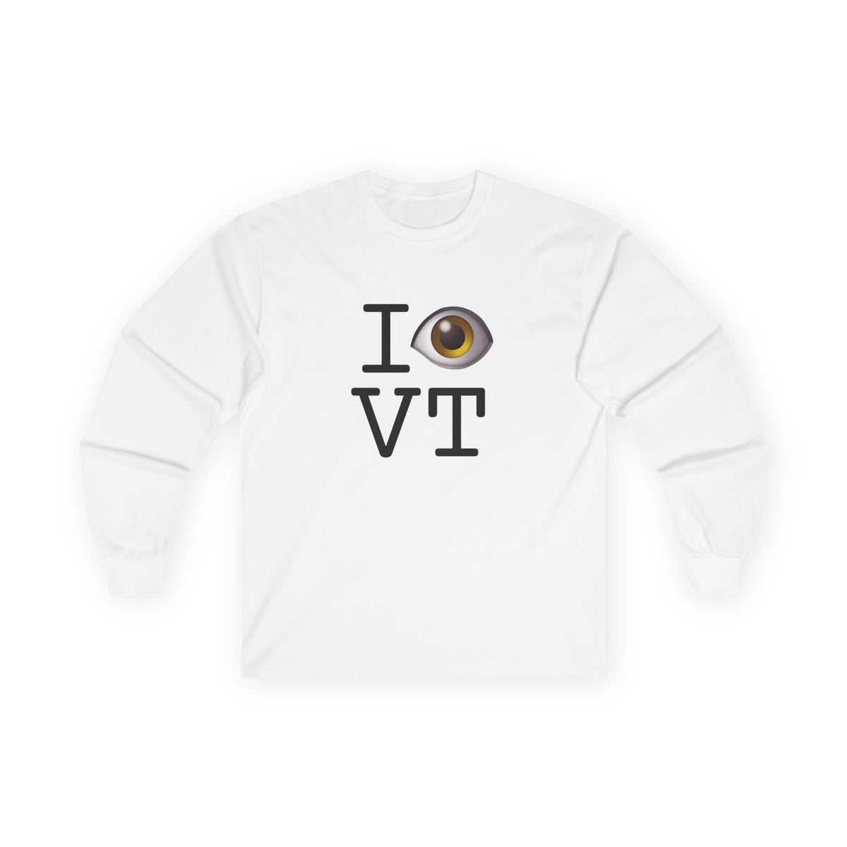 "I See (Eye) Vermont" Long Sleeve Shirt