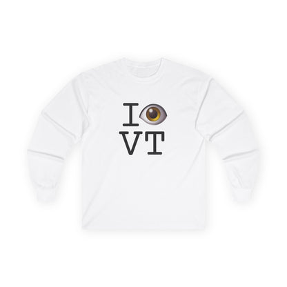 "I See (Eye) Vermont" Long Sleeve Shirt