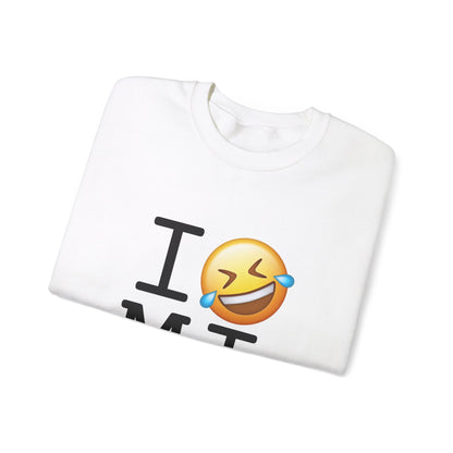 "I Laugh Hard (LMFAO) at Michigan" Sweatshirt