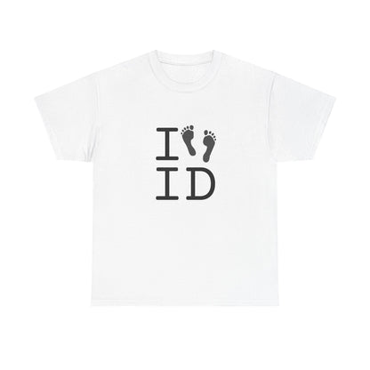 "I leave Footsteps in Idaho" Tee