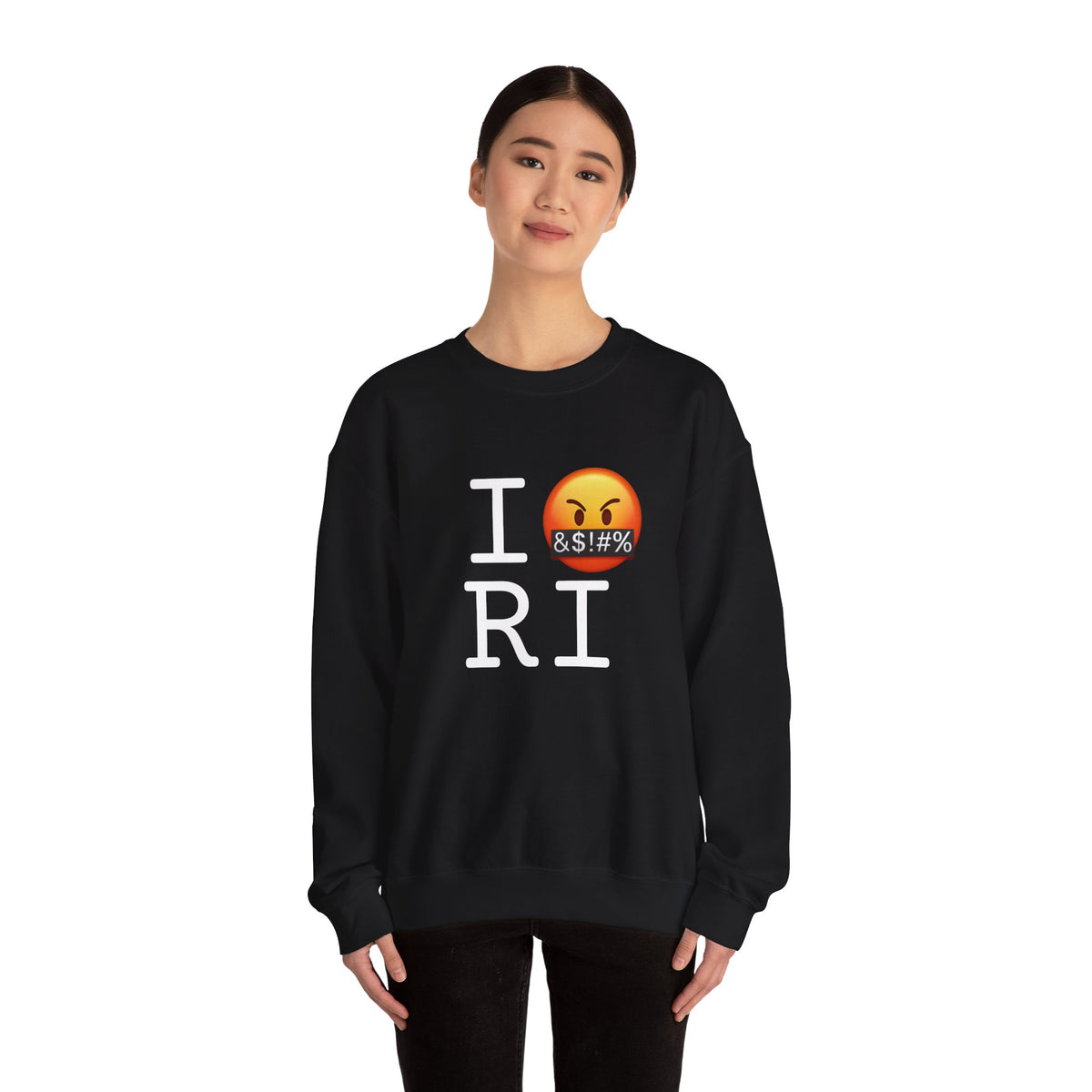 "I Curse about Rhode Island" Sweatshirt