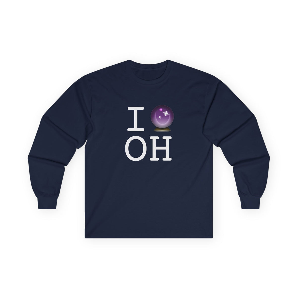 "I Predict the Future (Crystal Ball) of Ohio" Long Sleeve Shirt