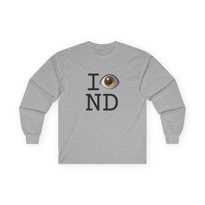 "I See (Eye) North Dakota" Long Sleeve Shirt