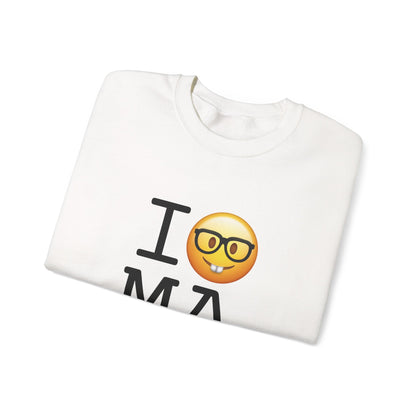 "I'm a Nerd about Massachusetts" Sweatshirt