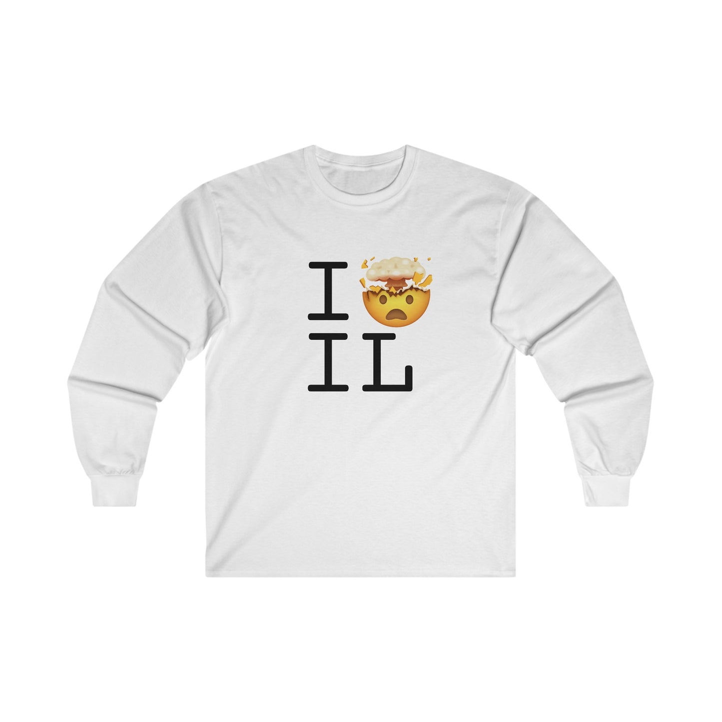 "I'm Mind Blown by Illinois" Long Sleeve Shirt