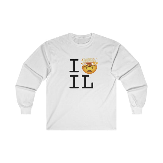 "I'm Mind Blown by Illinois" Long Sleeve Shirt