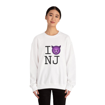 "I'm an Angry Devil about New Jersey" Sweatshirt