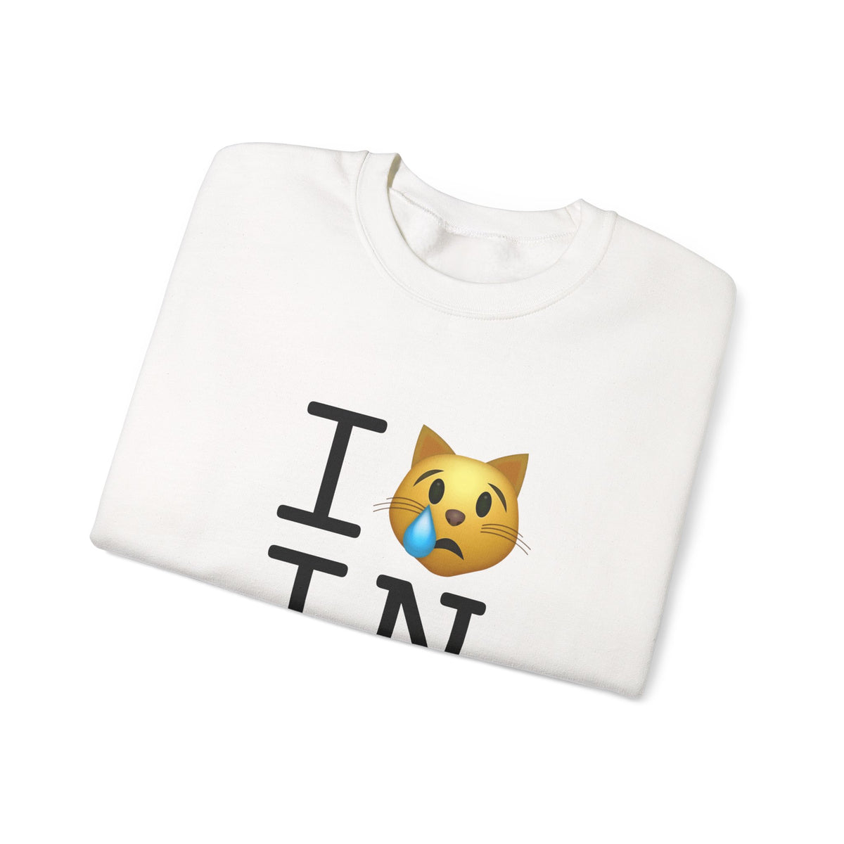 "I'm a Crying Cat about Indiana" Sweatshirt