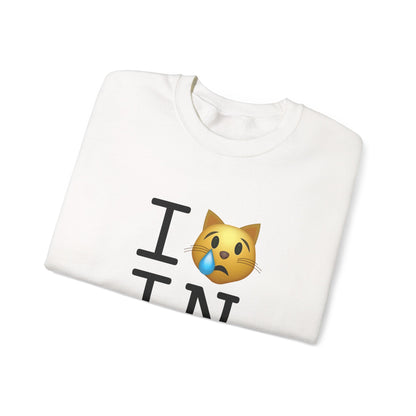 "I'm a Crying Cat about Indiana" Sweatshirt