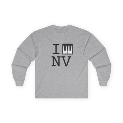 "I Piano Nevada" Long Sleeve Shirt
