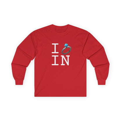 "I'm Married to (Diamond Ring) Indiana" Long Sleeve Shirt