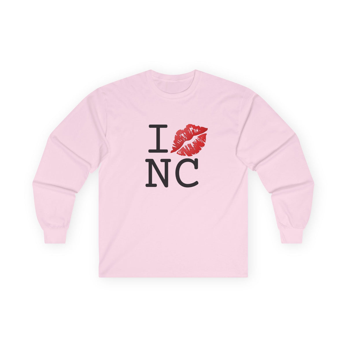 "I Kiss Mark North Carolina" Long Sleeve Shirt
