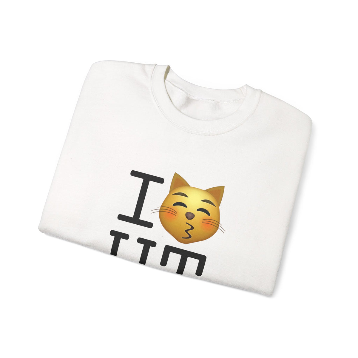 "I'm a Kissing Cat toward Utah" Sweatshirt