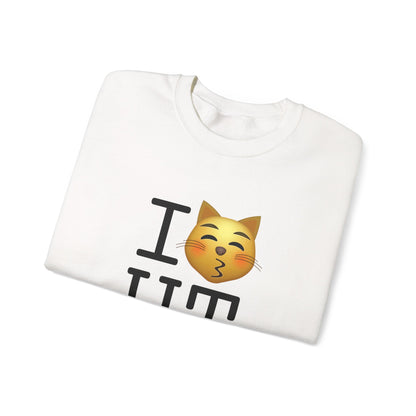 "I'm a Kissing Cat toward Utah" Sweatshirt