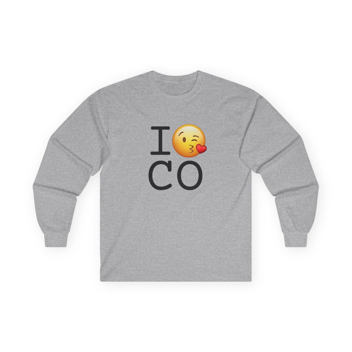 "I Blow a Kiss at Colorado" Long Sleeve Shirt
