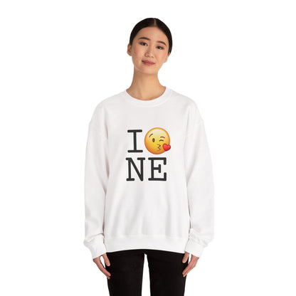 "I Blow a Kiss at Nebraska" Sweatshirt