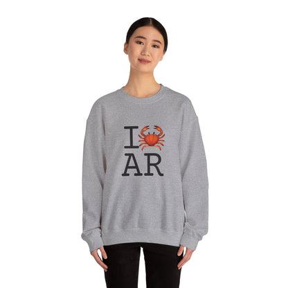 "I Crab Arkansas" Sweatshirt