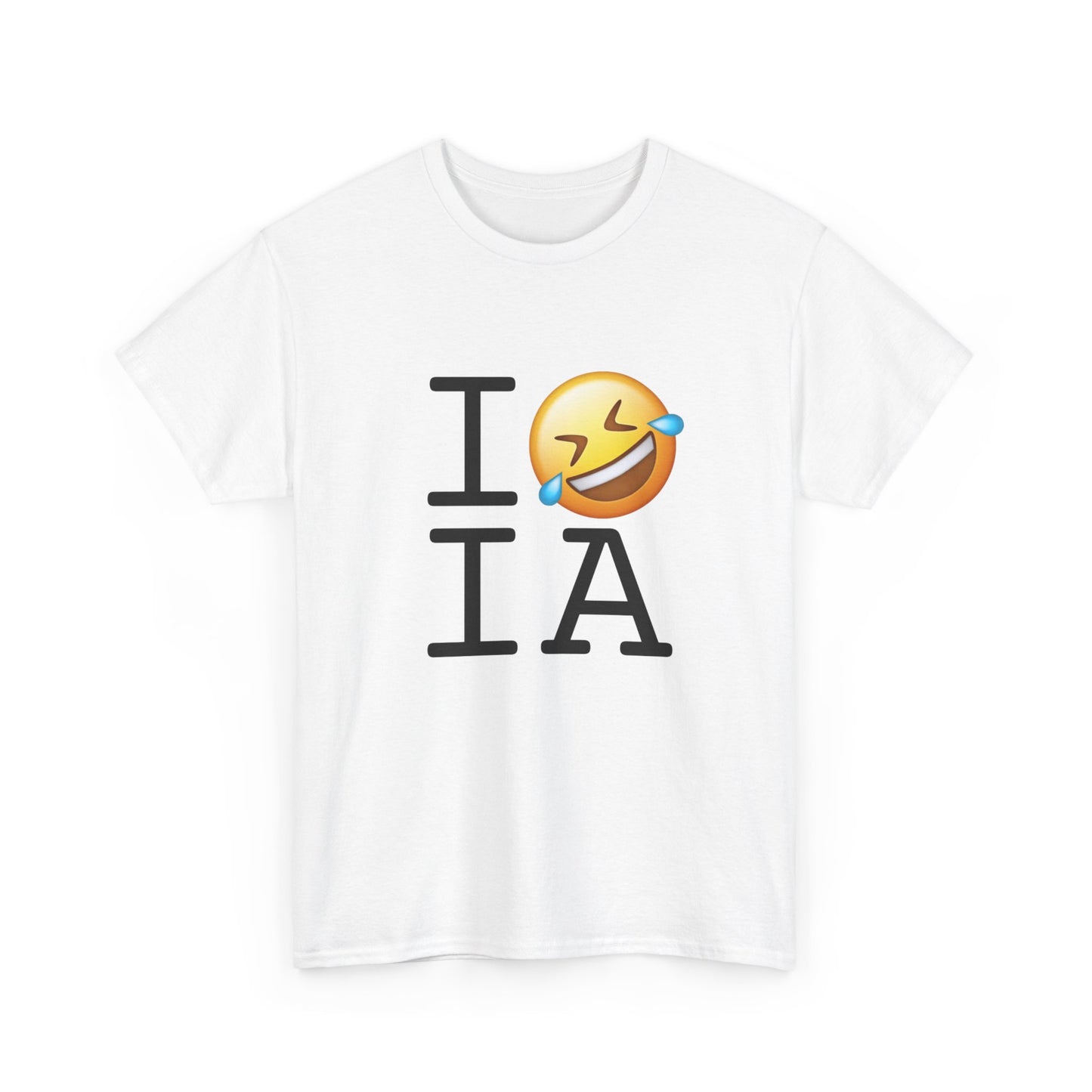 "I Laugh Hard (LMFAO) at Iowa" Tee