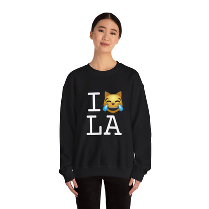 "I'm Laughing like a Cat at Louisiana" Sweatshirt