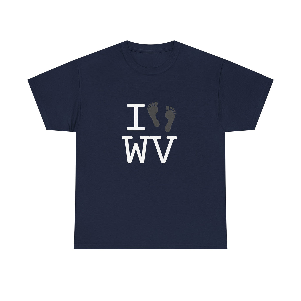 "I leave Footsteps in West Virginia" Tee