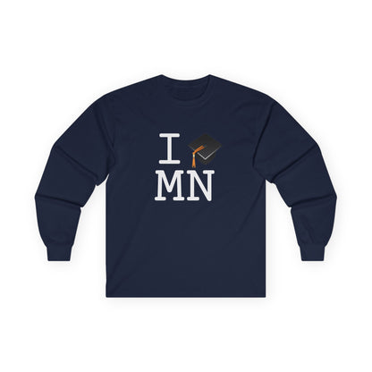 "I Graduate Minnesota" Long Sleeve Shirt