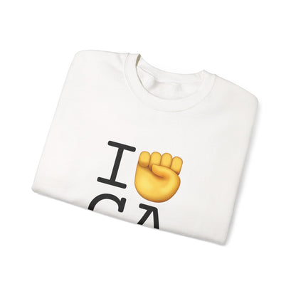 "I Raise my Fist with Georgia" Sweatshirt