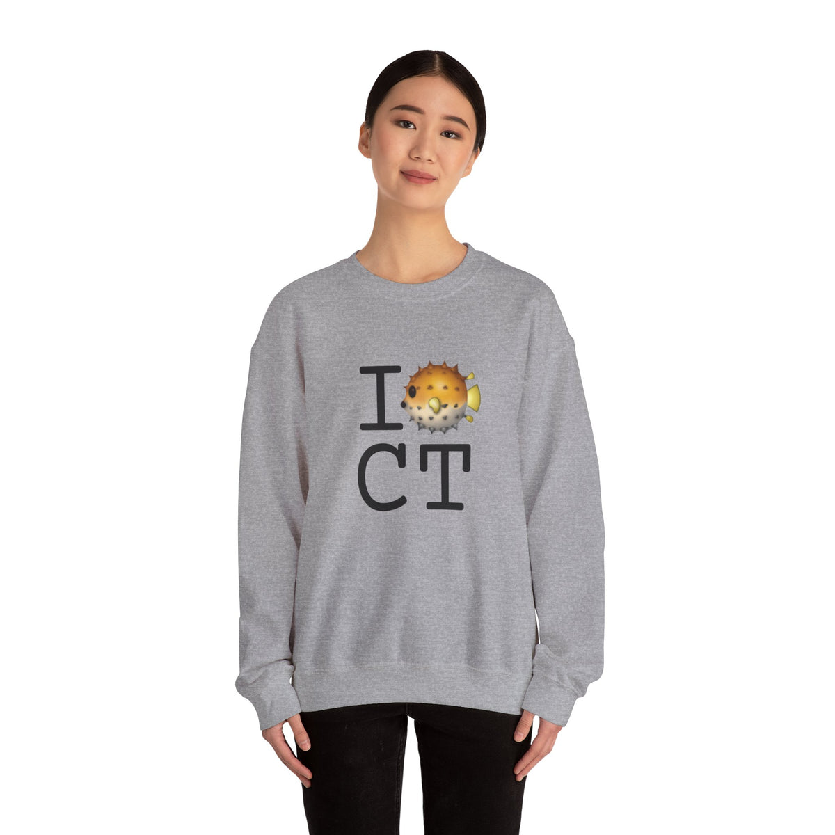 "I Blowfish in Connecticut" Sweatshirt