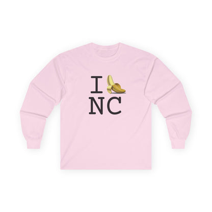 "I'm Bananas about North Carolina" Long Sleeve Shirt