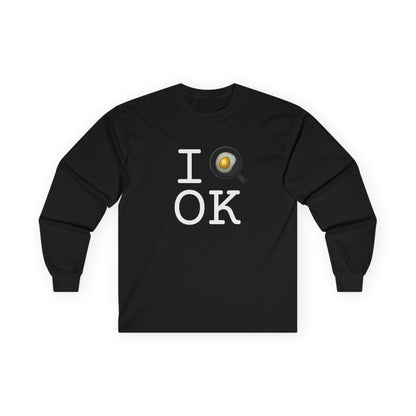 "I Cook in Oklahoma" Long Sleeve Shirt