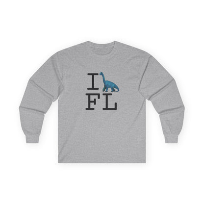 "I'm a Dinosaur in Florida" Long Sleeve Shirt