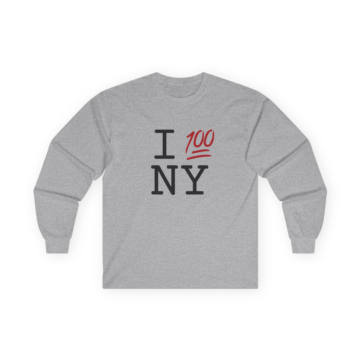 "I Keep it 100 in New York" Long Sleeve Shirt