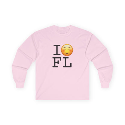"I Blush at Florida" Long Sleeve Shirt