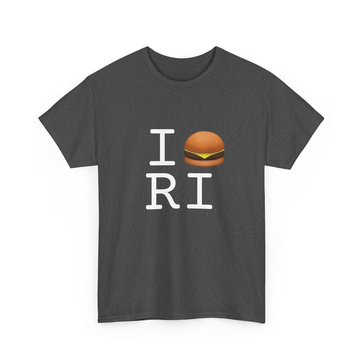 "I Cheeseburger Rhode Island" Tee