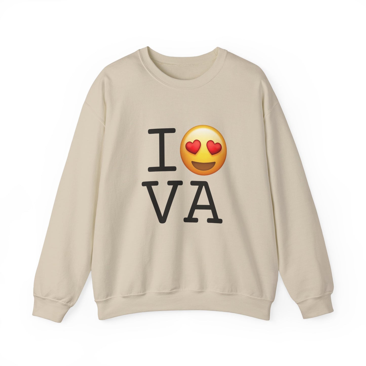 "I have Heart Eyes for Virginia" Sweatshirt