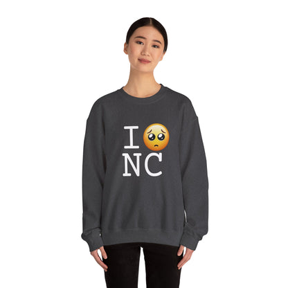 "I'm Begging about North Carolina" Sweatshirt