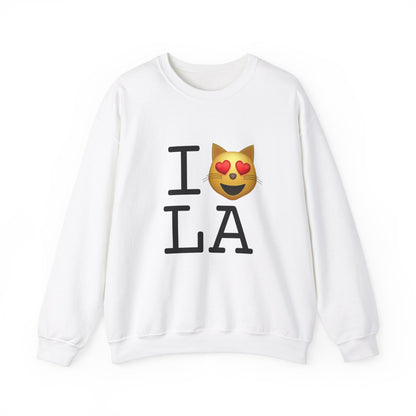 "I'm a Cat that Loves Louisiana" Sweatshirt