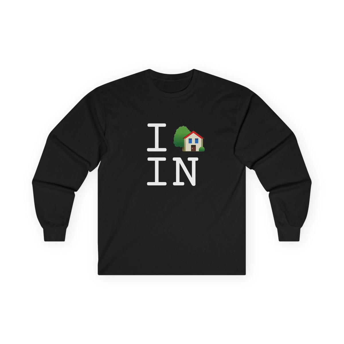"I'm Home in Indiana" Long Sleeve Shirt