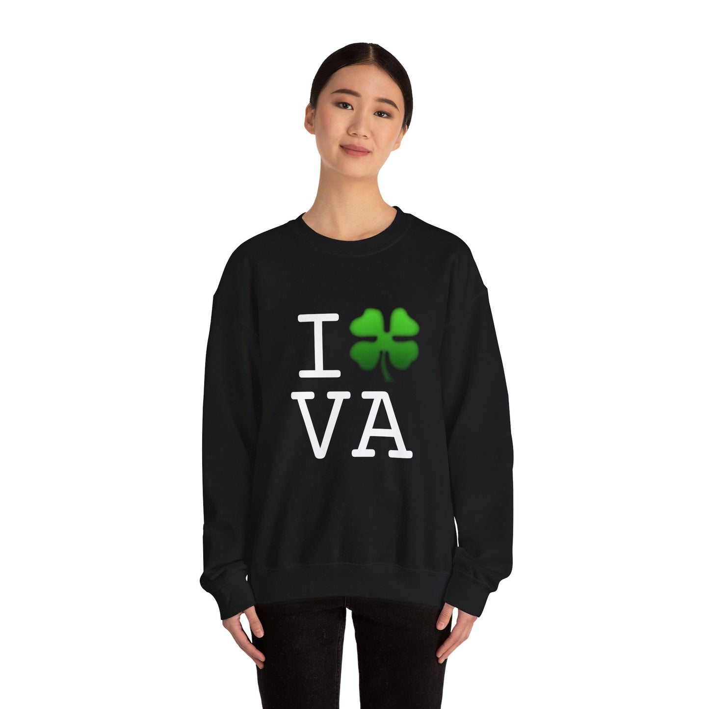 "I'm Lucky (Clover) in Virginia" Sweatshirt